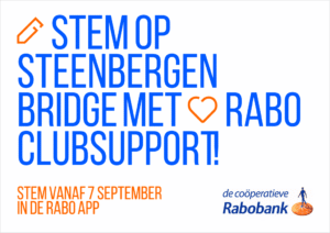 RABO Clubsupport 2026, stem vanaf 7 september in de RABO app.